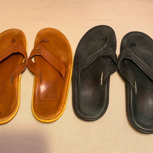 Island slipper 11 brown and black - Picture 1 of 1